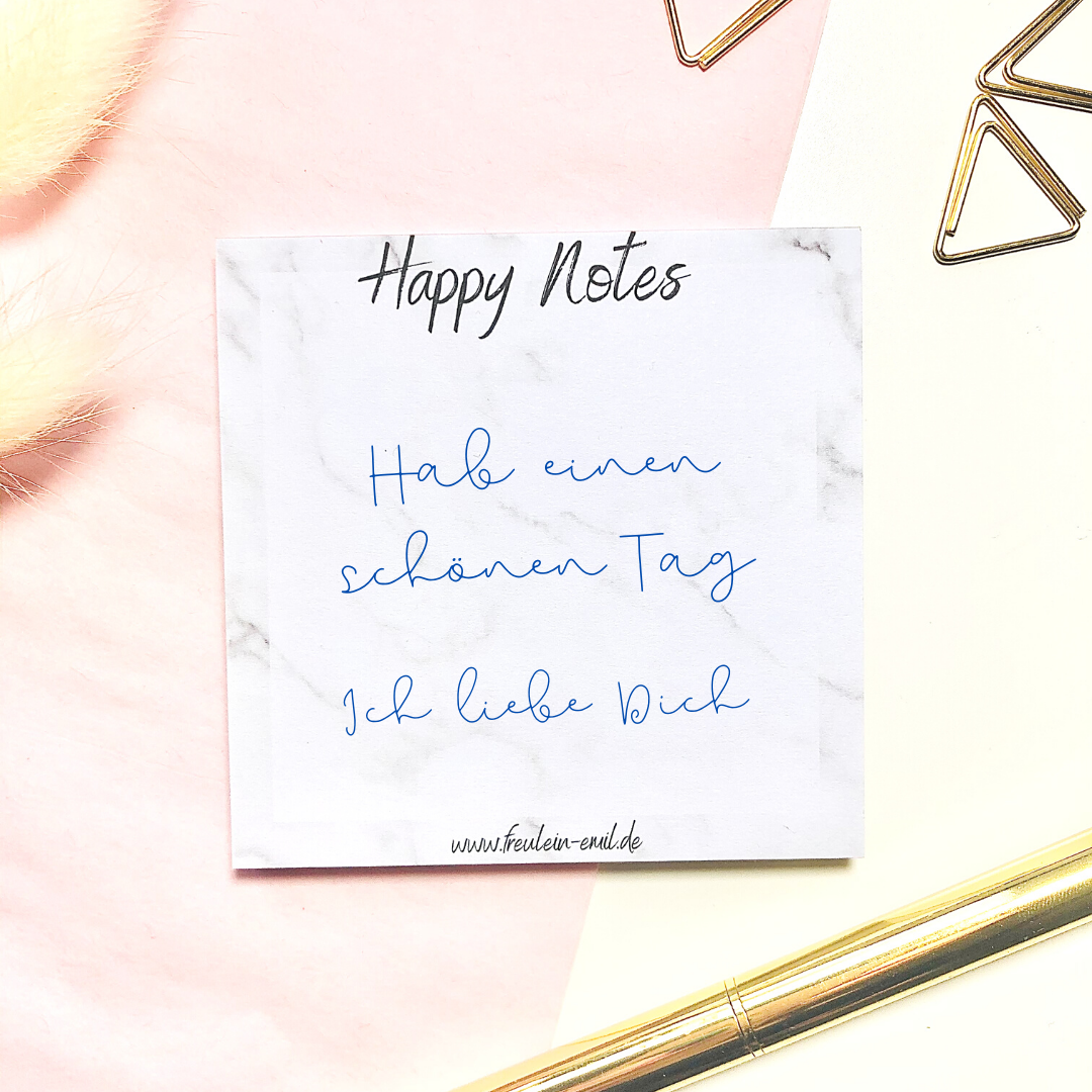 Notizblock | Happy Notes | Doppelpack
