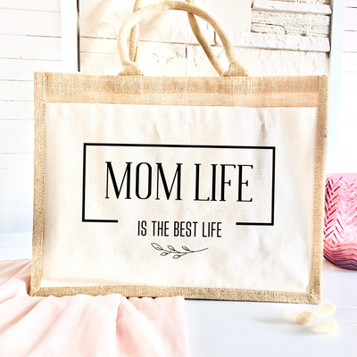 Shopper | Jute I MOM LIFE | in 2 Größen